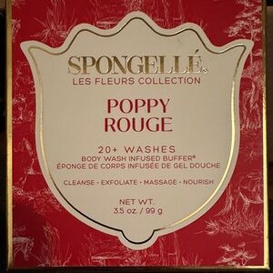 Spongelle Poppy Rouge Body Wash Infused Buffer